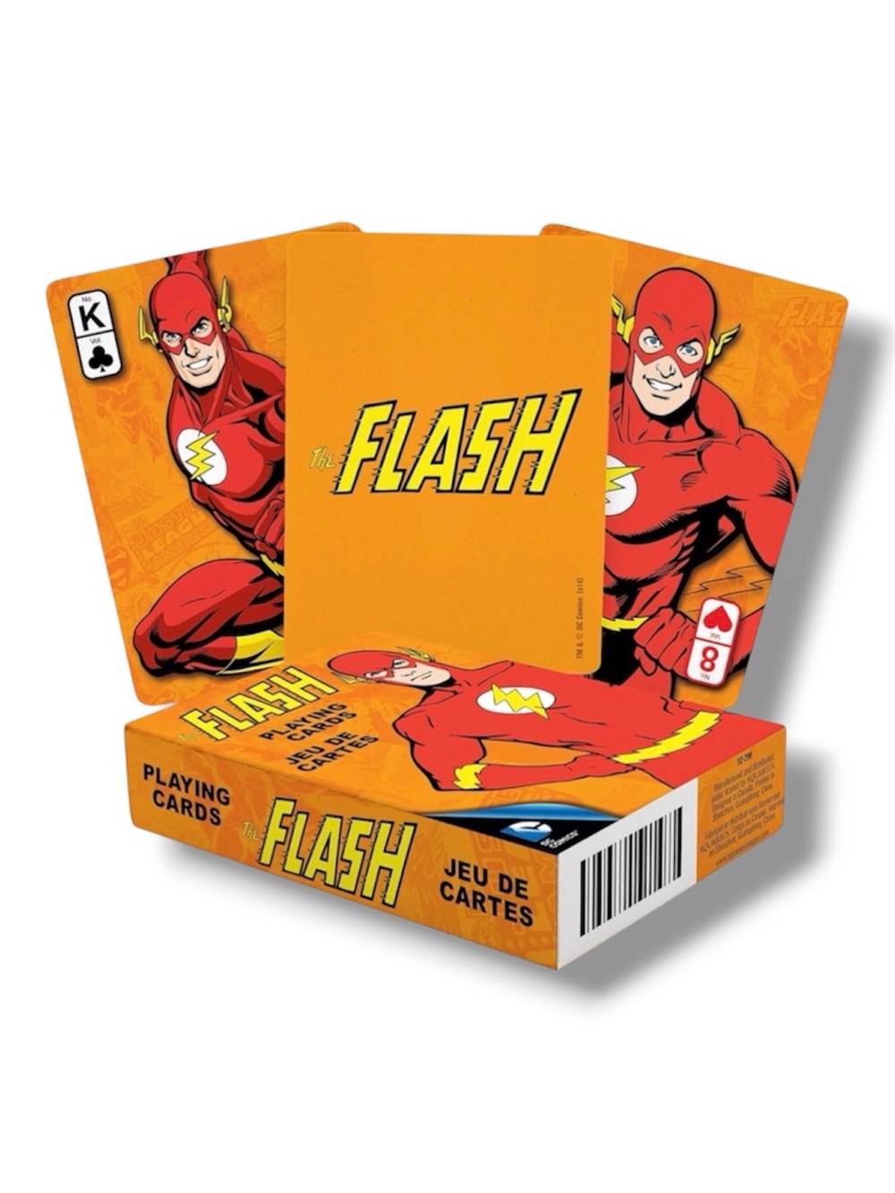 The Flash Superhero Retro Playing Cards - NWT